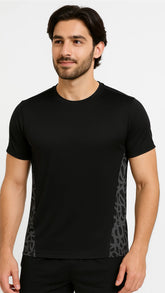 Dark Script Panel Men's Tee