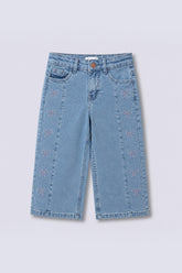 Girls' Side Bow Denim