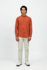 Rust Men's Casual Shirt