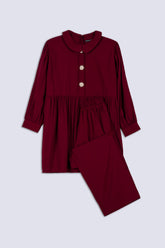 Maroon Ladies Co-Ord Set