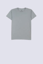 Light Grey Men's Plain T-Shirt