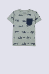 Leopard Print Boy's T-Shirt