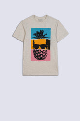 Towney College Pattern Men's T-Shirt.