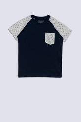 Contrast Raglan Boy's T-Shirt