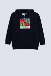 Vector Flower Men's Fleece Hood