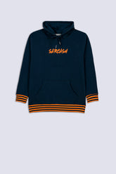 Teal Blue Sarcasm Men's Hood