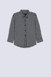 Black Boy's Checkered Shirt