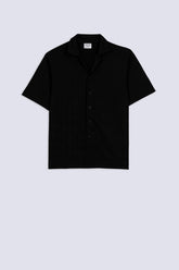 Urban Black Men's Cuban Shirt