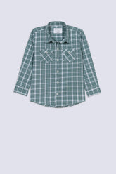 Forest Check Boys' Casual Shirt