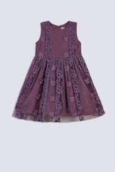 Plum Blossom Embroidered Dress