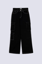 High Waisted Ladies Denim Pant