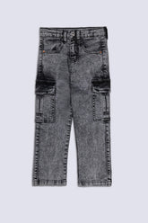 Grey Boy's Denim Pant