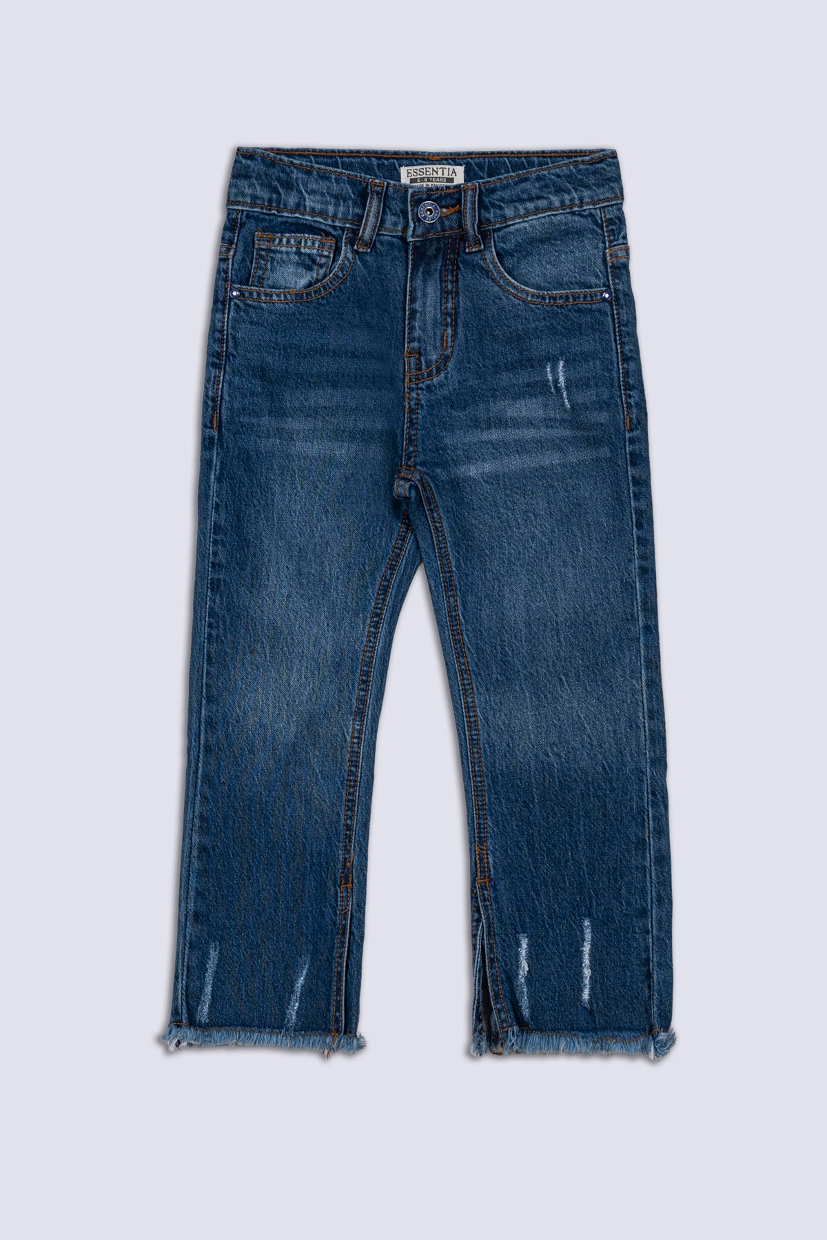 Ripping Edges Girl's Denim Pant