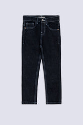 Dark Blue Boy's Denim Pant