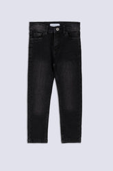 Charcoal Grey Boy's Denim Pant