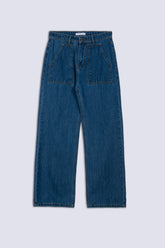 Straight Fit Ladies Denim Pant