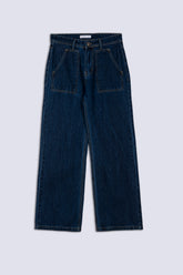 Straight Fit Ladies Denim Pant