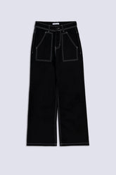 Straight Fit Ladies Denim Pant