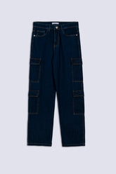 Blue Men's Cargo Pant