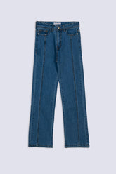 Lt Blue Ladies Denim Pant