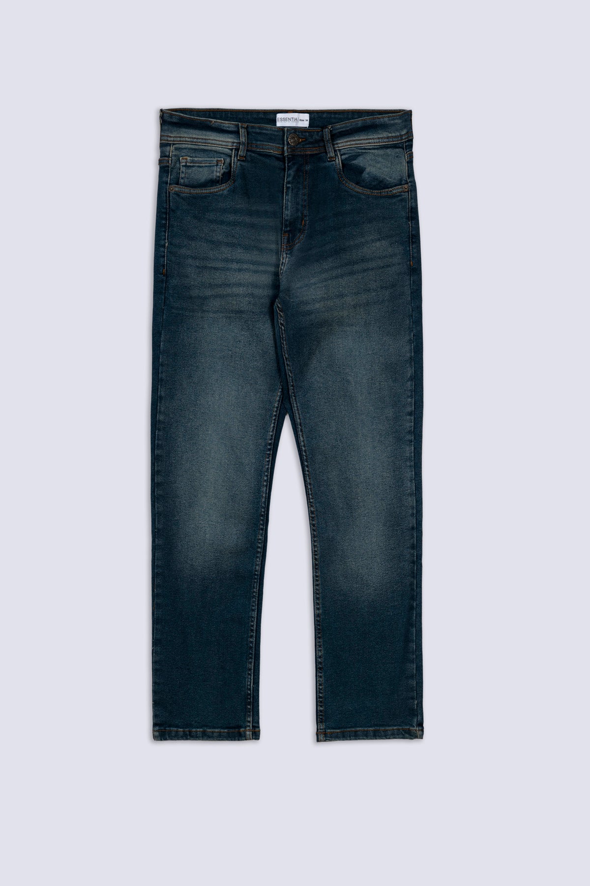 Stone-Rinsed Stretch Denim