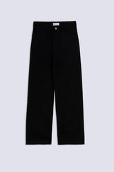 Noir Straight-Leg Denim