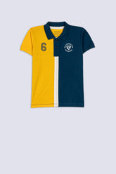 Boys' Color Block Polo