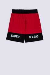 Super Hero Boy's Jersey Short