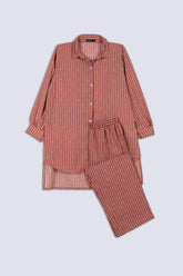 T-Pink Ladies Printed Co-Ord Set