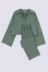 Sage Knot Collar Co-ord Set