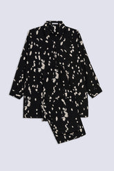 Midnight Brush Printed Ladies Co-Ord