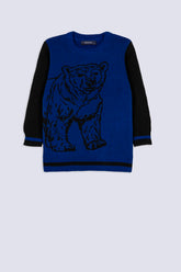 Boys’ Polar Bear Graphic Knitted Sweater