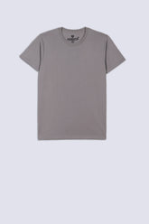 Grey Men's Plain T-Shirt