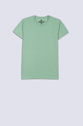 Sea Green Men's Plain T-Shirt