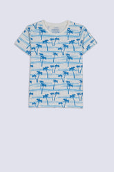 Tree Printed Boy's T-Shirt