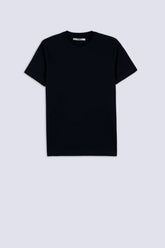 Navy Blue Textured Men's T-Shirt
