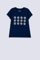 Daisy Floral Girl's T-Shirt