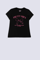 Pretty Vibes Girl's T-Shirt