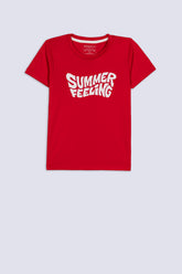 Boys' Summer Feeling Printed Tee