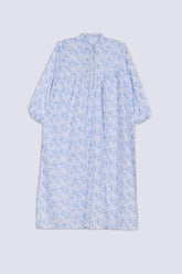 Blue & White Floral Ladies Top