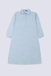 Sky Floral Ladies Top