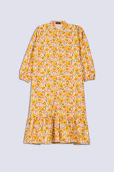 Yellow Floral Ladies Top