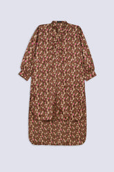 Brown Printed Ladies Top