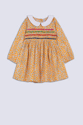 Floral Smocked Girl's Top