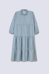 Sky Floral Ladies Top