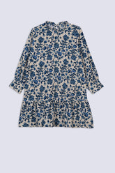 White Floral Ladies Top