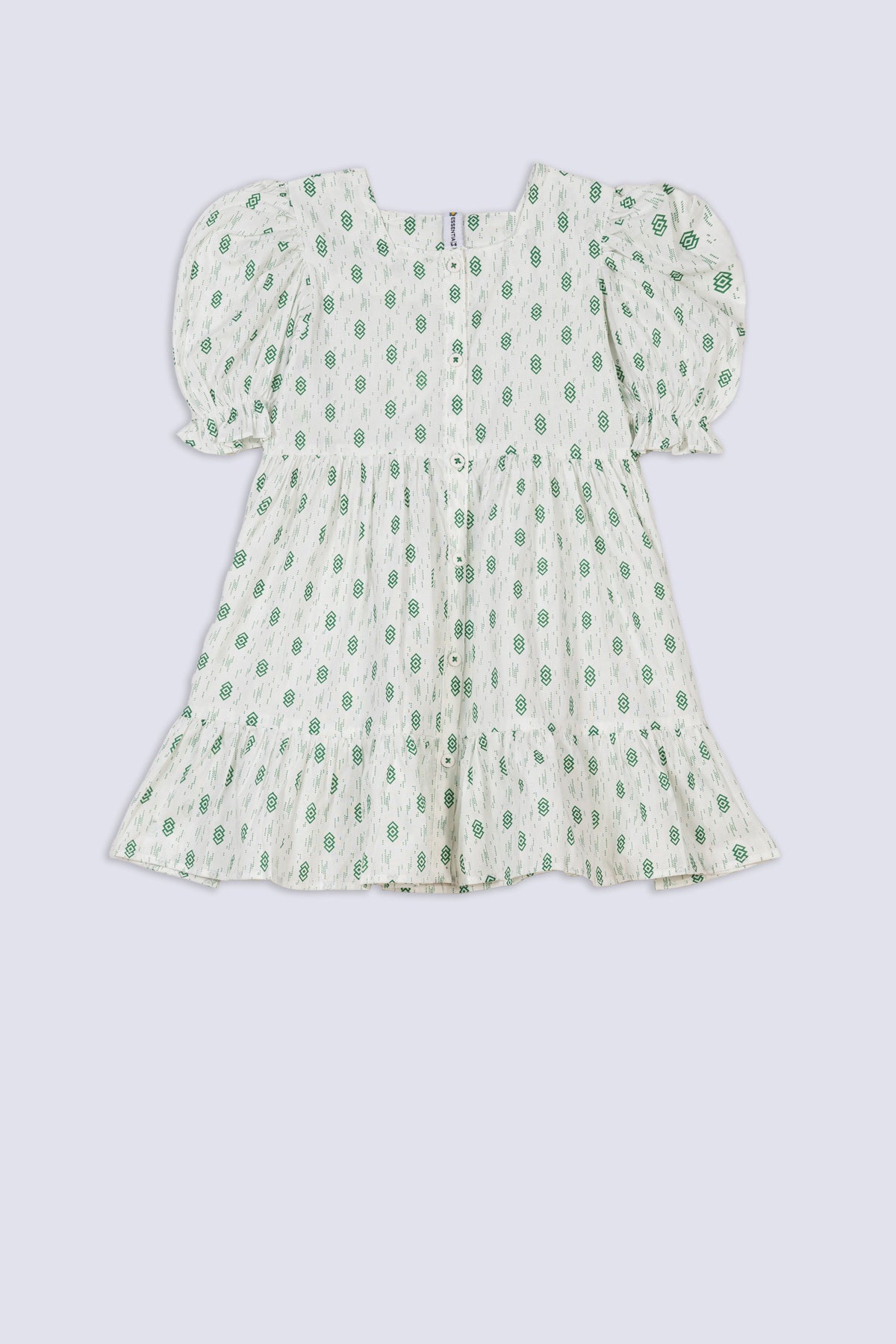 White Girl's Printed Top