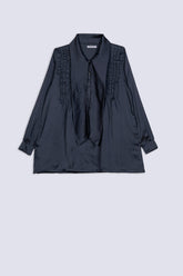 Grey Dots Ladies Overlay Top