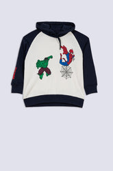 Boys' Marvel Heroes Raglan Hoodie