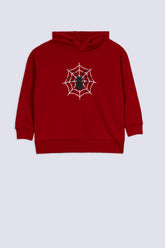 Spider Web Boys' Hero Hoodie